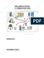 GSM Based Appliances Control Through SMS: Submitted by