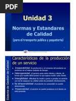 Modelo UNE 13816 para CALIDAD en El Sistema de Transporte