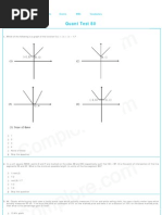 CAT 2009 Quant Test 80