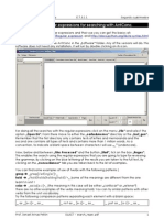 Using Regular Expressions For Searching With Antconc.: Inglés Autmática Y Electrotecnia E.T.S.I.I. Segundo Cuatrimestre