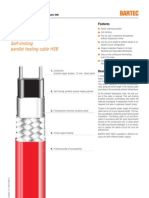 Self-Limiting Parallel Heating Cable HSB