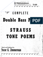 Oscar Zimmerman - The Complete Double Bass Parts Strauss Tone Poems