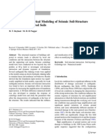 Physical and Numerical Modeling of Seismic Soil-Structure Interaction in Layered Soils