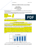 208 - Umer - What Ails The MSME Sector in India Is It Poor Access To Funds