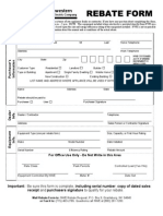 Rebate Form