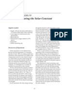 Solar Constant