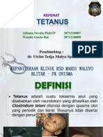 Tetanus