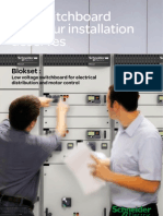 Blokset Switchboard Brochure SCHNEIDER ELECTRIC PDF