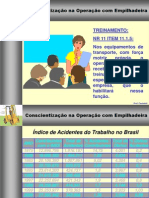 Segurança Na Operação Com Empilhadeira Power Point