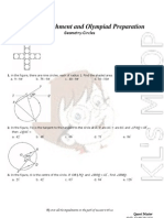 Geometry Circle Problems