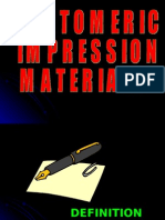 Impression Materials Elastic - Dr. Sumit Goel