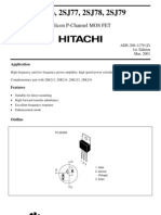 Diodo 2SJ76, 77, 78, 79 Datasheet