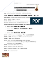 Adoration Matinale - Le Programme Bonoua