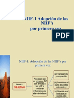 NIIF 1 Adopción Por Primera Vez