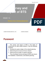 Site Survey and Layout of BTS Issue