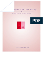 Fiqh / Etiquettes of Love Making