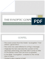 The Synoptic Gospels