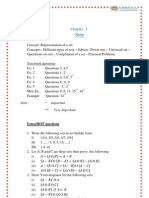 11 Maths Notes 01 Sets