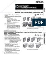 Switch Mode Power Supply: (15/35/50/100/150/300/600-W Models)