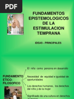 Fundamentos Epistemologicos de La Estimulaciontemprana