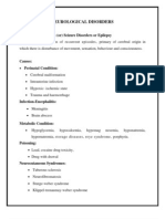 Neurological Disorders