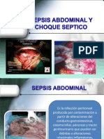 Presentacion Sespsis Abdominal y Choque Septico