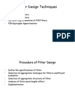 Filter Design Techniques