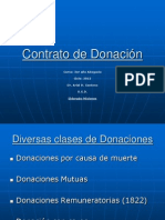 Contrato de Donación