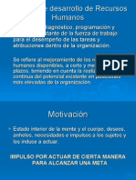 CAPACITACION y MOTIVACION