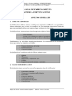 Manual de Entrenamiento Minero - V - Fortificacion Basica