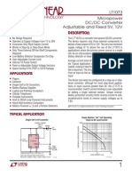 LTC1073fa Datasheet