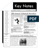 Key Notes: 28th Annual Volleyball Marathon