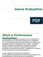 Performance Evaluation