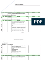 Checklist Electrical