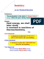 1 Energy Changes in Chemical Reaction