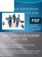 Indian Partnership Act 1932