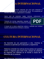 CULTURA en Los Negocios Internacionales