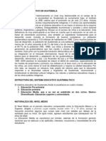 El Sistema Educativo en Guatemala