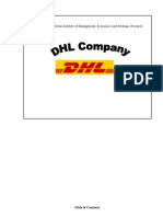 Term Paper DHL International Business