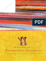 O Registro Do Patrimonio Cultural Imaterial