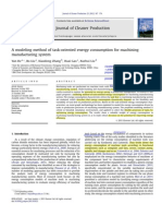 A Modeling Method of Task-Oriented Energy Consumption For Machining Manufacturing System