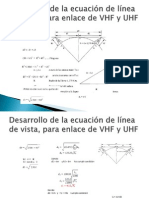 Clase Antenas Desarrollo de La Ecuación de Línea de Vista