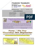 Newsletter 12th September