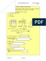 Worked Example (Not in Notes) : Reinforced Concrete Beam: Z F A Z F M BD F A F D Z F B F A X E F D X