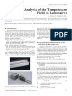 Numerical Analysis of The Temperature Field in Luminaires: J. Murín, M. Kropáč, R. Fric