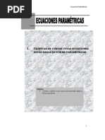 Ecuaciones Parametricas