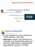 1.1 Problema Económico Escasez y Elección