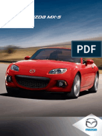 2013 Mazda MX5 Brochure Mx5