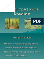 Lecture (Human Impact Environment)