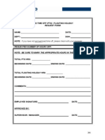 PTO Form